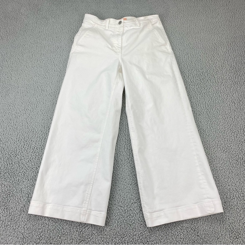 Everlane Women's Crisp White Wide Leg Jeans